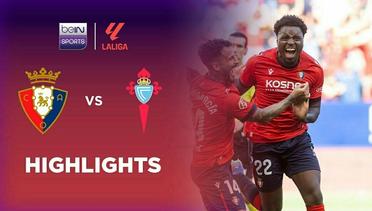 Osasuna vs Celta Vigo - Highlights | LaLiga 2024/25