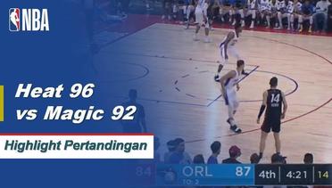 NBA | Cuplikan Pertandingan : Heat 96 vs Magic 92 | Summer League 2019