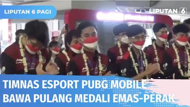 Timnas E-sport PUBG Mobile Sea Games Tiba di Tanah Air, Bawa Pulang Medali Emas-Perak | Liputan 6