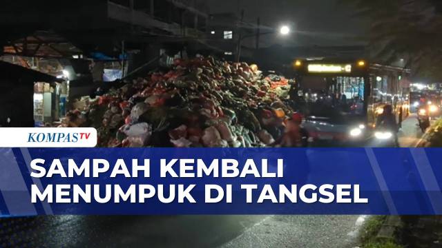 Usai Tahun Baru, Sampah Kembali Menumpuk di Tangsel | SAPA PAGI