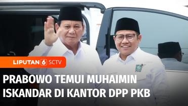 Usai Ditetapkan Menjadi Presiden Terpilih, Prabowo Temui Cak Imin di Kantor DPP PKB | Liputan 6