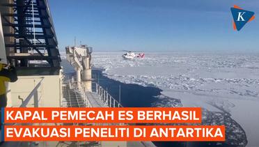 Australia Kerahkan Kapal Pemecah Es RSV Nuyina untuk Selamatkan Peneliti yang Sakit di Antartika