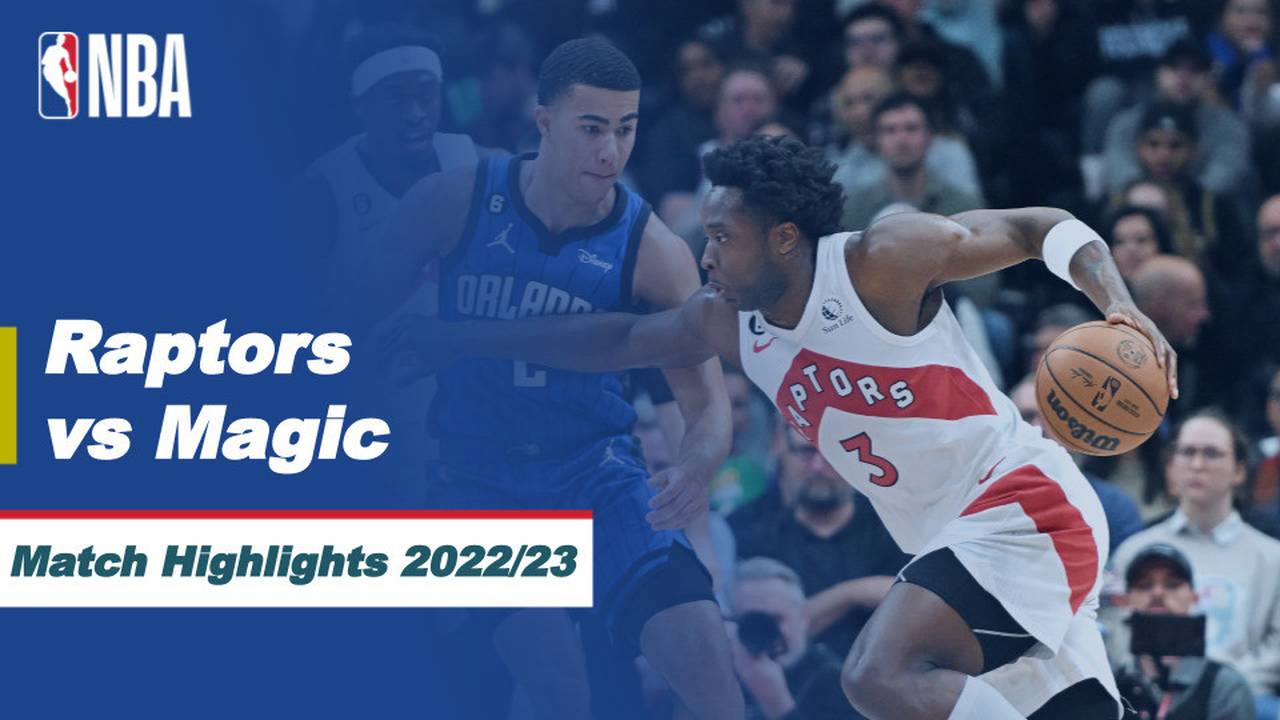 Match Highlights Toronto Raptors vs Orlando Magic NBA Regular Season 2022/23 Vidio