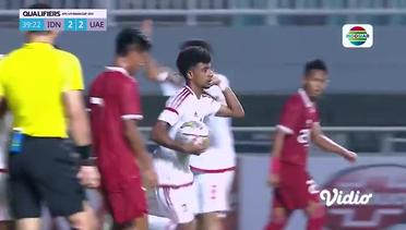 Gol!!! Minim Penjagaan Dan Kiper Terlalu Maju, Ghaith Abdalla (Uae) Lesatkan Peluang Ke Gawang! 2-2 Uae Menyusul Indonesia | | Qualifiers AFC U17 Asian Cup Bahrain 2023