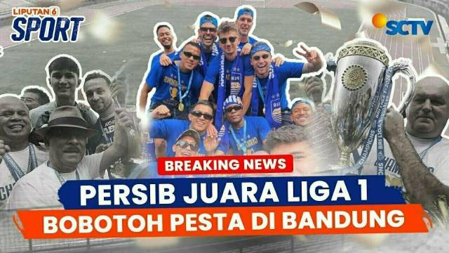 Pawai Perayaan Gelar Juara Persib Bandung, Bobotoh Kembali Berpesta | LIVE