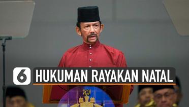 Hukuman Rayakan Natal Terbuka di Brunei Darussalam