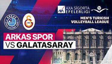 Arkas Spor vs Galatasaray HDI Si̇gorta - Full Match | Men's Turkish Volleyball League 2023/24