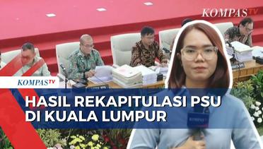 Rekapitulasi PSU di Kuala Lumpur, Paslon Prabowo-Gibran Raih Suara Tertinggi