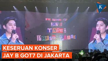 Intip Keseruan Konser Solo Perdana Jay B GOT7 di Jakarta