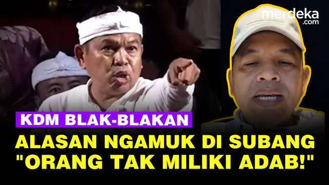 Dedi Mulyadi Blak-blakan di Balik Amukannya ke Pendukung Persikas: Kelompok Orang Tak Miliki Adab