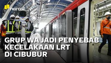 KNKT: Kecelakaan LRT karena Teknisi Komunikasi Lewat Grup W
