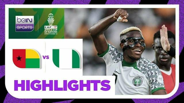 Guinea-Bissau vs Nigeria - Highlights | TotalEnergies Africa Cup of Nations 2023