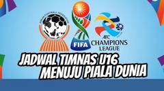 Jadwal Timnas Indonesia U16 2017 - Menuju Piala Dunia!!!