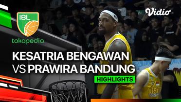 Kesatria Bengawan Solo vs Prawira Harum Bandung  - Highlights | IBL Tokopedia 2024