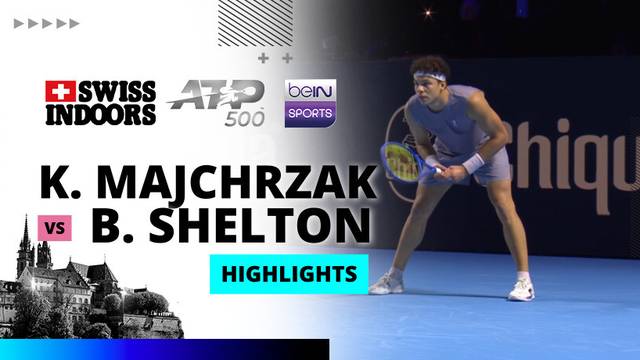 K. Majchrzak vs B. Shelton - Highlight | ATP 500: Swiss Indoors Basel 2025