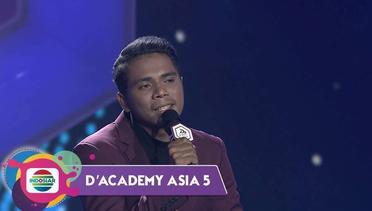 LEMBUT!! Jerico Amaral-Timor Leste Penuh Penghayatan Bawakan Lagu "Kerinduan" - D'Academy Asia 5