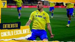 Escalante: 'In front of the fans I have to take off my hat' | Cadiz Football Club