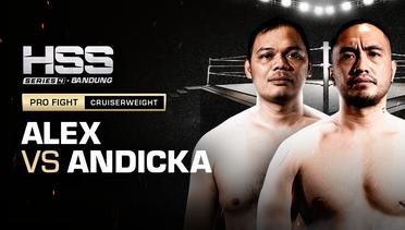 Full Match - Alex Muster vs Andicka Mamesah | Pro Fight - Cruiserweight | HSS Series 4 Bandung (Nonton Gratis)