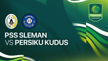 PSS Sleman vs Persiku Kudus - Full Match | Pegadaian Championship 2025/26