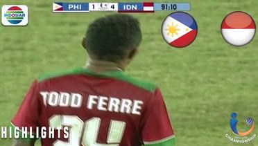 Gol Todd Ferre - Filipina (1) - Indonesia (4) | AFF U19 Championship