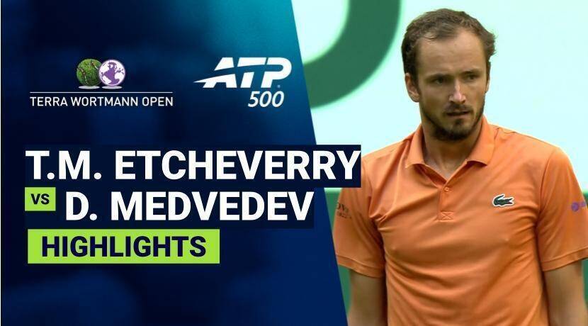 Tomas Martin Etcheverry vs Daniil Medvedev - Round 1 | ATP 500: Terra Wortmann Open 2026