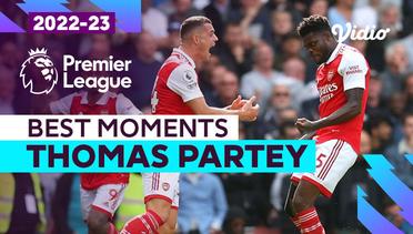 Aksi Thomas Partey | Arsenal vs Spurs | Premier League 2022/23