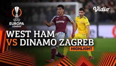 Highlight - West Ham vs Dinamo Zagreb | UEFA Europa League 2021/2022