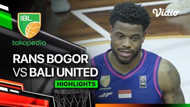 RANS Simba Bogor vs Bali United Basketball - Highlights | IBL Tokopedia 2024