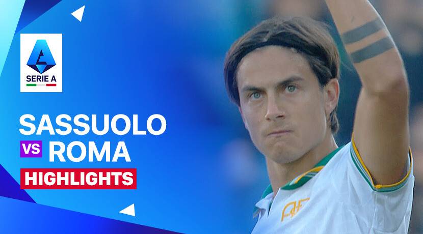 Sassuolo Calcio vs Roma