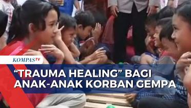 Upaya Trauma Healing untuk Anak-Anak Korban Gempa Sumedang di Posko Pengungsian