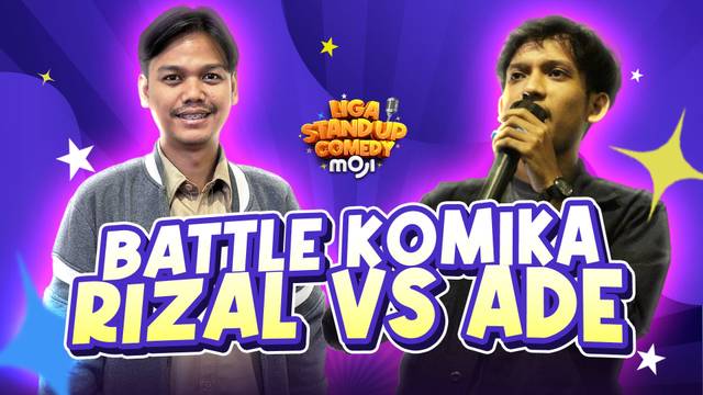 Rizal (Jaksel) vs Ade (Tangsel)  | Liga Stand Up Comedy Moji Episode 9