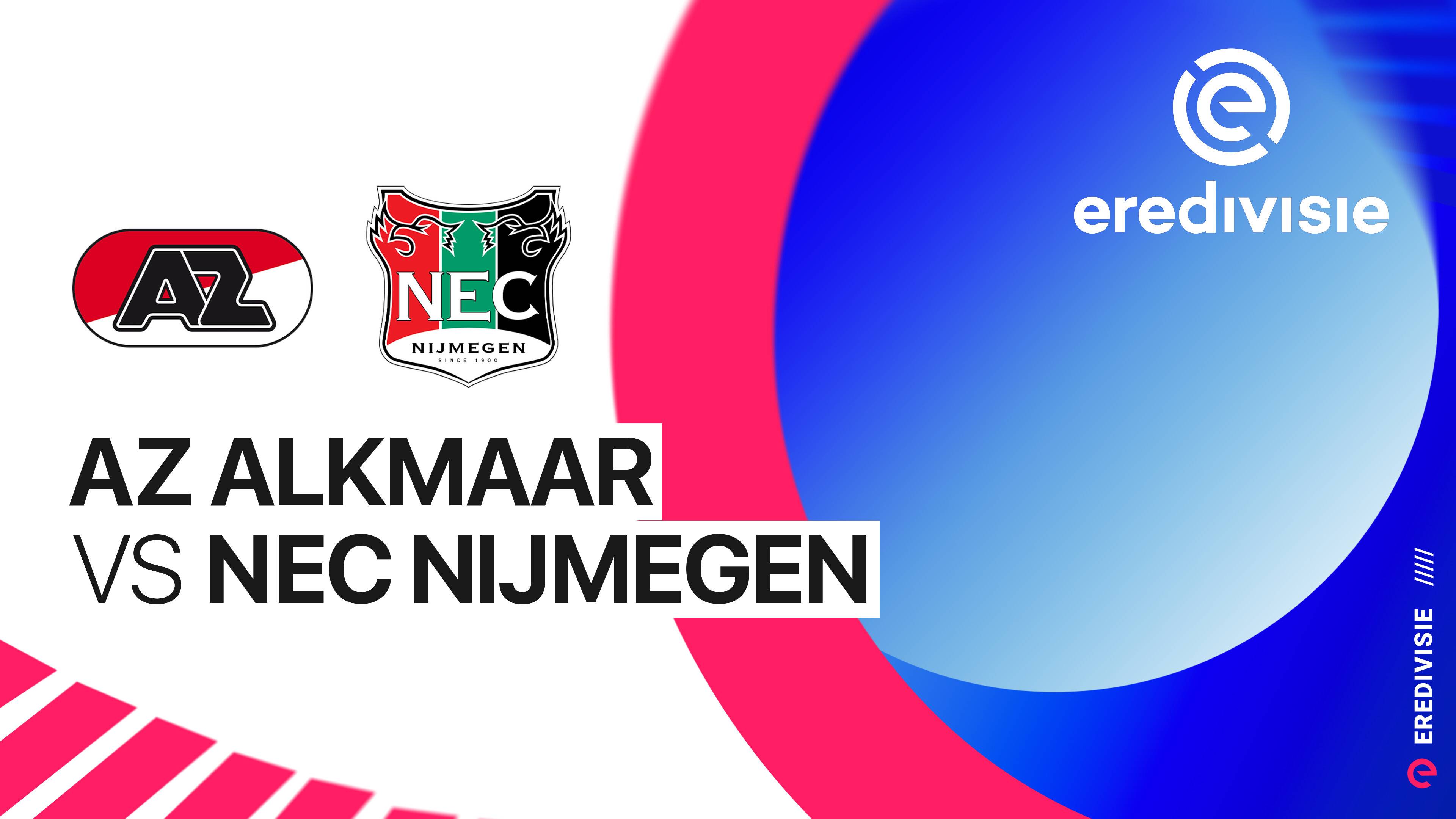 AZ Alkmaar vs NEC Nijmegen