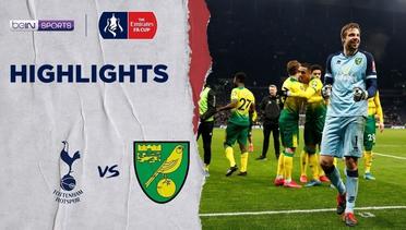 Match Highlight | Tottenham  1 vs 1 Norwich  | The Emirates FA Cup 5th Round 2020
