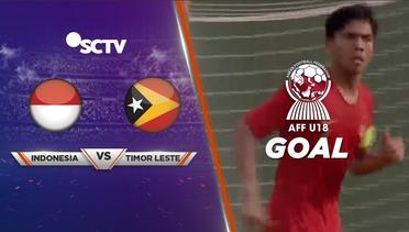 Goal Tendangan Pisang David Maulana - Indonesia 1 vs 0 Timor Leste | AFF U18 2019