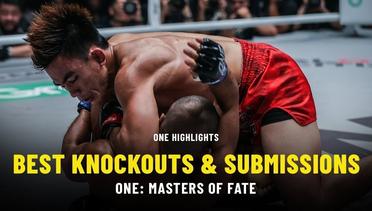 Best Knockouts & Submissions | ONE: MASTERS OF FATE