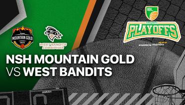Full Match | Game 1: NSH Mountain Gold Timika vs West Bandits Combiphar Solo | IBL Playoffs 2022