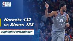 NBA | Cuplikan Hasil Pertandingan : Hornets 132 vs Sixers 133