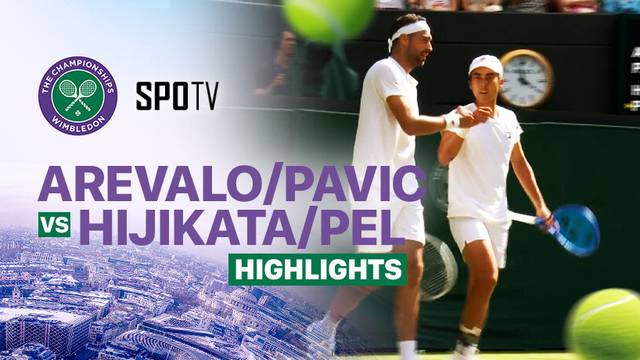 Marcelo Arevalo/Mate Pavic vs Rinky Hijikata/David Pel - Highlights | Wimbledon 2025