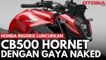Honda Inggris Resmi Luncurkan CB500 Hornet, Motor Sport 500cc Terbaru!