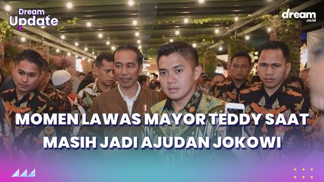 Momen Lawas Mayor Teddy saat Masih Jadi Ajudan Jokowi