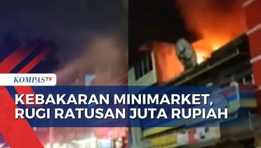 Sebuah Minimarket di Kabupaten Karo Ludes Terbakar, 3 Unit Mobil Pemadam Kebakaran Diterjunkan!