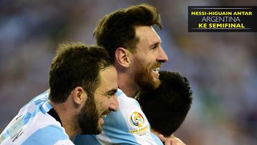Messi-Higuain Bawa Argentina Tembus Semifinal Copa America