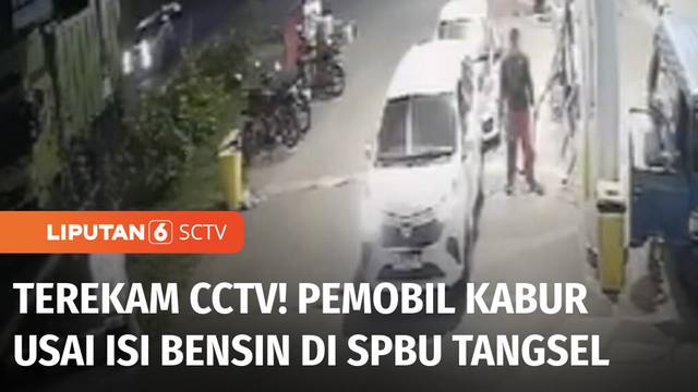 Viral! Video Pemobil Kabur Usai Isi Bensin di SPBU, Belum Bayar Langsung Tancap Gas | Liputan 6