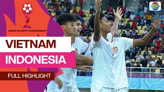 VIETNAM vs INDONESIA - Full Highlight | Asean Boys Championship U16 2024