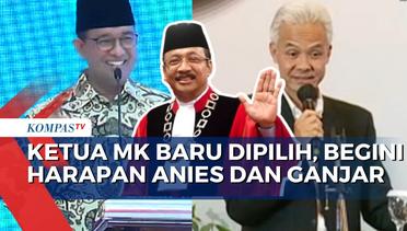 Suhartoyo Ketua MK Baru, Begini Harapan Anies dan Ganjar untuk Mahkamah Konstitusi
