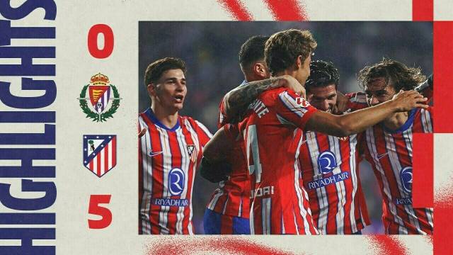 HIGHLIGHTS | Valladolid 0-5 Atletico de Madrid | LaLiga - Jornada 15 | Temporada 2024-2025