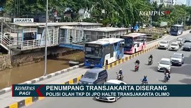 Penumpang Bus TransJakarta Diserang Oleh Orang Tidak Dikenal
