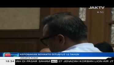 Keponakan Novanto Dituntut 12 Tahun
