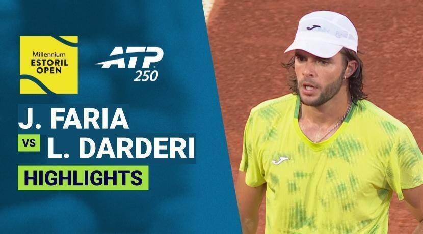 Jaime Faria vs Luciano Darderi - Quarter Finals | ATP 250: Millennium Estoril Open 2026
