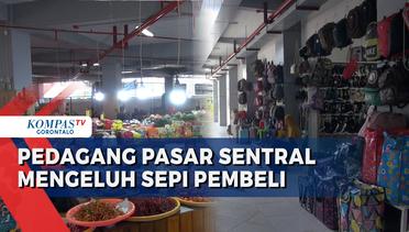 Tempati Lokasi Baru, Pedagang Pasar Sentral Kota Gorontalo Mengaku Sepi Pembeli